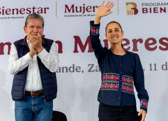Destaca Gobernador David Monreal Ávila respaldo de la Presidenta Claudia Sheinbaum a Zacatecas