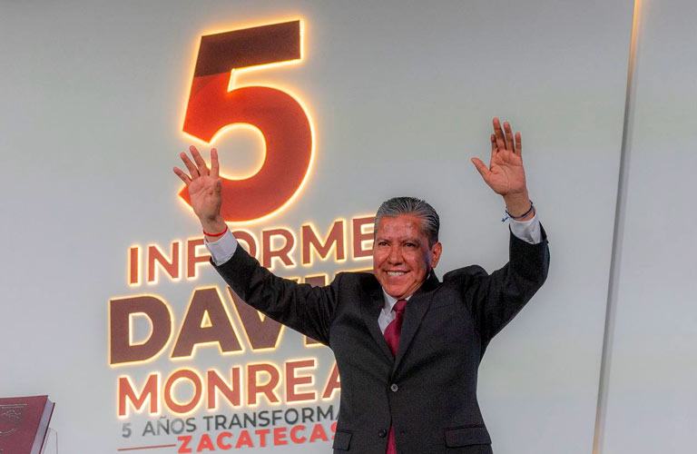 En Zacatecas seguiremos generando paz, bienestar y progreso: Gobernador David Monreal Ávila