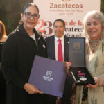 Entrega Gobierno de Zacatecas reconocimiento “Adalid Cantera y Plata 2026” a dos zacatecanas migrantes
