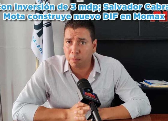Con inversión de 3 mdp; Salvador Cabral Mota construye nuevo DIF en Momax
