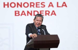 Respalda Gobernador David Monreal llamado de la Presidenta Claudia Sheinbaum a defender la patria