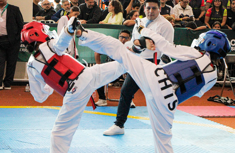 Refuerza 6o Festival Mexicano de Taekwondo el turismo deportivo en Guadalupe