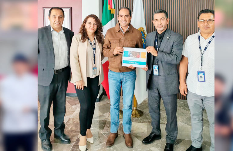 Gobierno de Pepe Saldívar es el primero en reunirse con INEGI para presentación de resultados