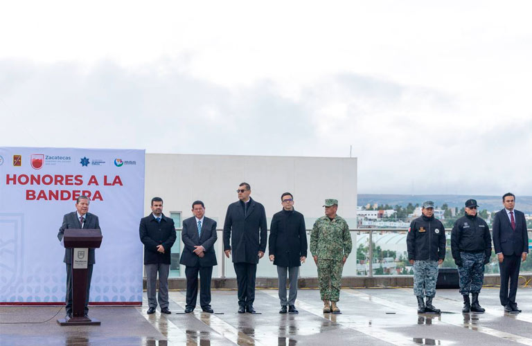 Reconoce Gobernador David Monreal labor de instituciones de seguridad para garantizar paz y tranquilidad en Zacatecas