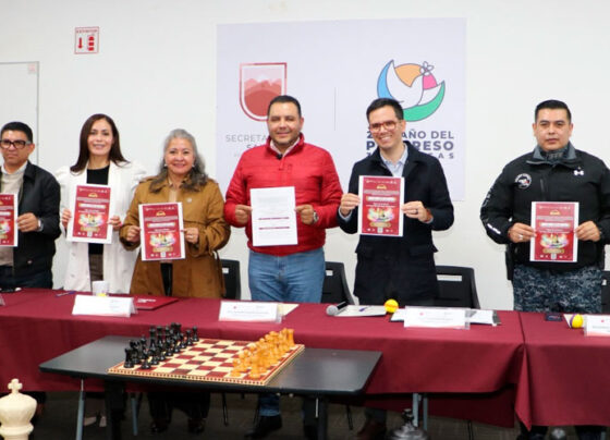 Presenta Gobierno de Zacatecas Torneo Jaque Mate a las Drogas 2026