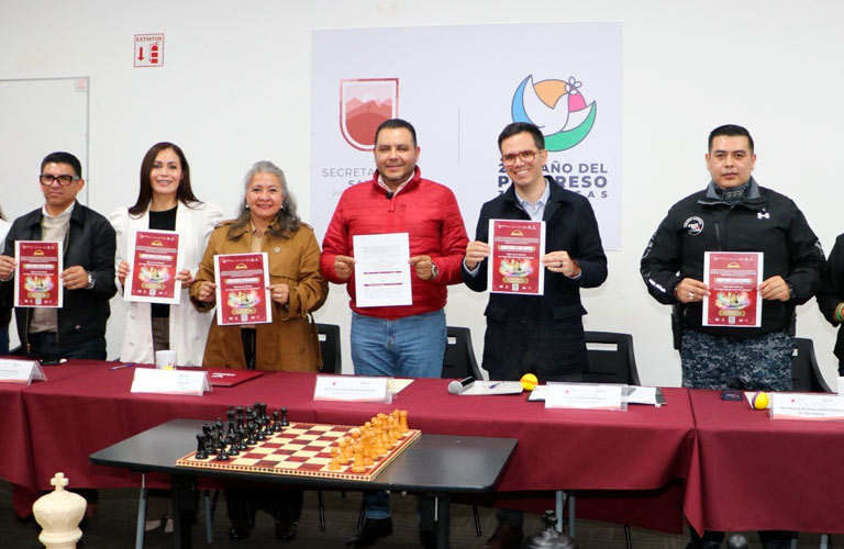Presenta Gobierno de Zacatecas Torneo Jaque Mate a las Drogas 2026
