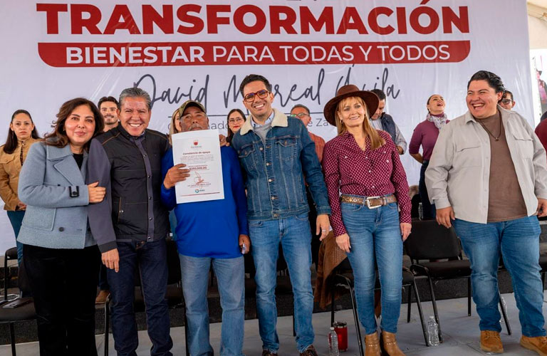 Con 2 mil 257 mdp, el Gobernador David Monreal ha generado bienestar y progreso a las familias de la capital zacatecana