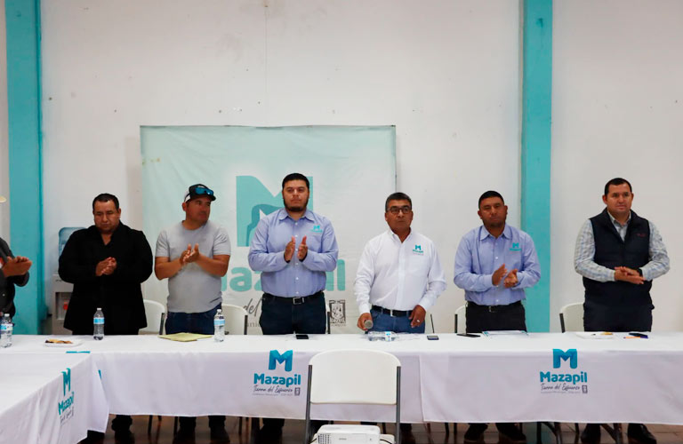 Mazapil fortalece su obra pública: aprueban nueve proyectos más para comunidades del municipio