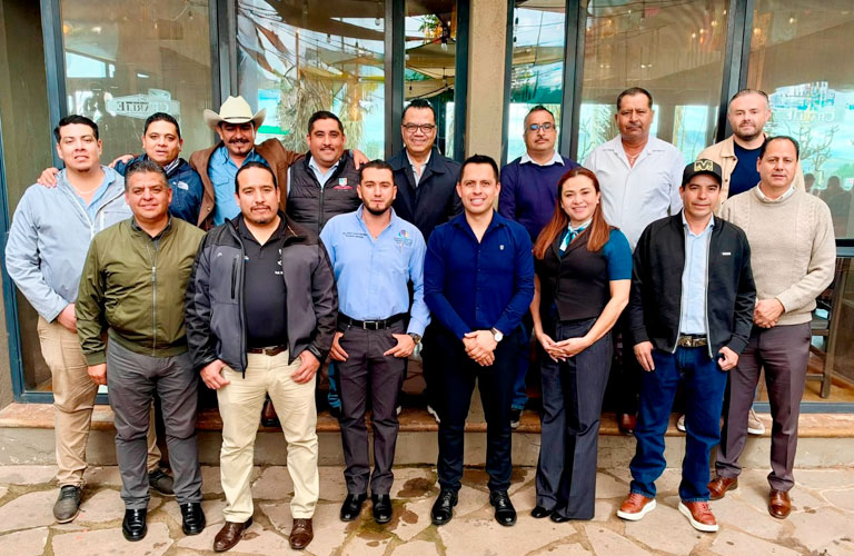 Roberto Galaviz fortalece la coordinación política de Nueva Alianza Zacatecas con sus seis alcaldes
