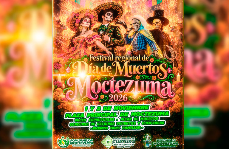 Mario Díaz Hernández impulsa el Festival Regional de Día de Muertos para proyectar las tradiciones de Moctezuma