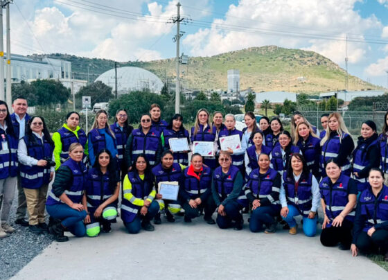 Capacita Secretaría de las Mujeres a 218 trabajadoras de Minera Saucito en prevención y erradicación de violencia