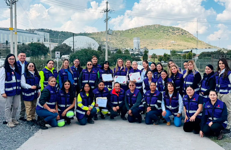 Capacita Secretaría de las Mujeres a 218 trabajadoras de Minera Saucito en prevención y erradicación de violencia