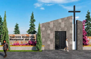  Mónica Rodarte impulsa la rehabilitación del panteón municipal de Mezquital del Oro