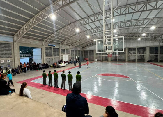 Fortalece Ramiro Hinojoza la infraestructura deportiva y comunitaria en San Martín
