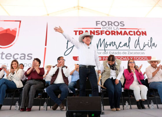 Hemos logrado sanear las finanzas y avanzar en la pacificación de Zacatecas: Gobernador David Monreal Ávila
