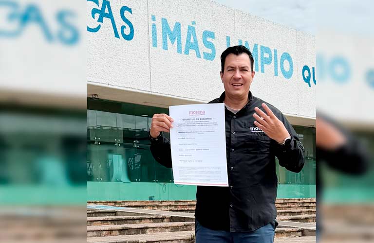“La transformación no tiene dueños”: Se registra Alejandro Bonet Ordóñez para la Coordinación de la capital en Zacatecas