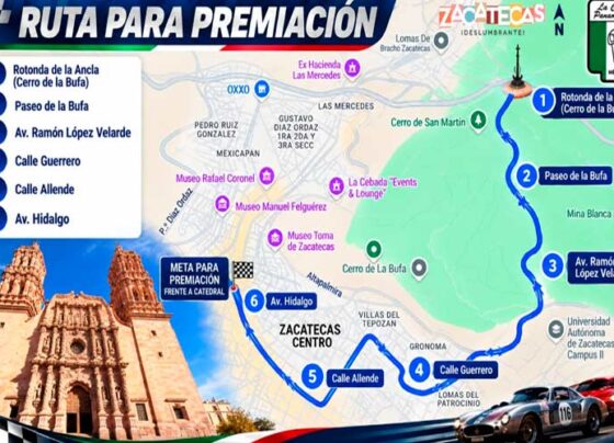 Zacatecas alista operativo interinstitucional para recibir la Carrera Panamericana 2026