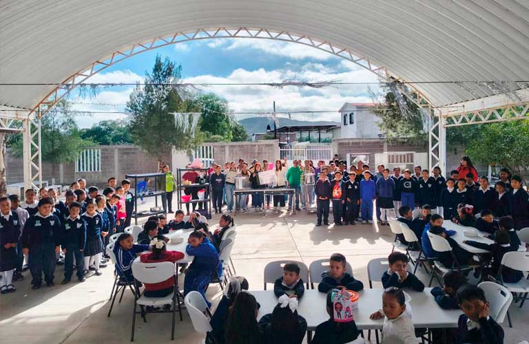 ¡Compromiso cumplido en Villa de Arriaga! Dignifican la Primaria “Aquiles Serdán” con nuevo equipamiento escolar.