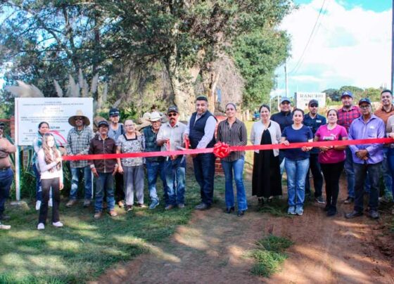 Manuel Acosta Galván consolida infraestructura básica en Monte Escobedo con red de agua potable en Víboras