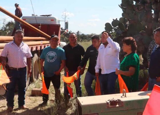 Pueblo y gobierno de Mexquitic unen esfuerzos: arranca perforación de pozo profundo en Los vázquez