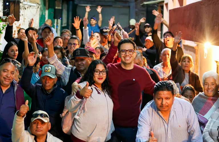 Rodrigo Reyes Mugüerza encabeza Jornadas de dialogo y gestión ciudadana en la colonia Lázaro Cárdenas