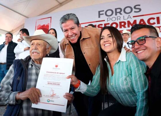 Encabeza Gobernador David Monreal Foro por la Transformación en Calera; invierte en región centro más 2 mil 447 mdp