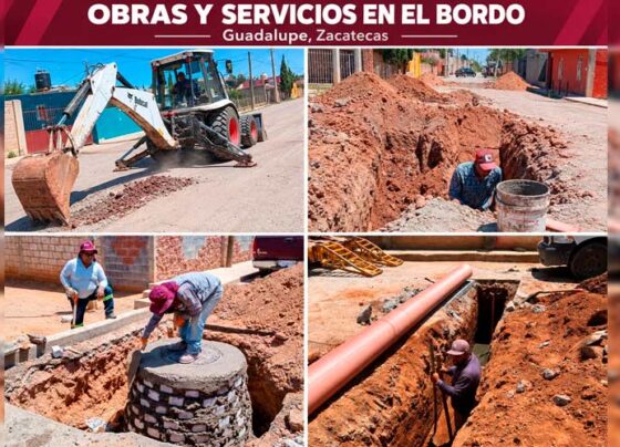 Impulsa Pepe Saldívar obras y bienestar en la comunidad de El Bordo