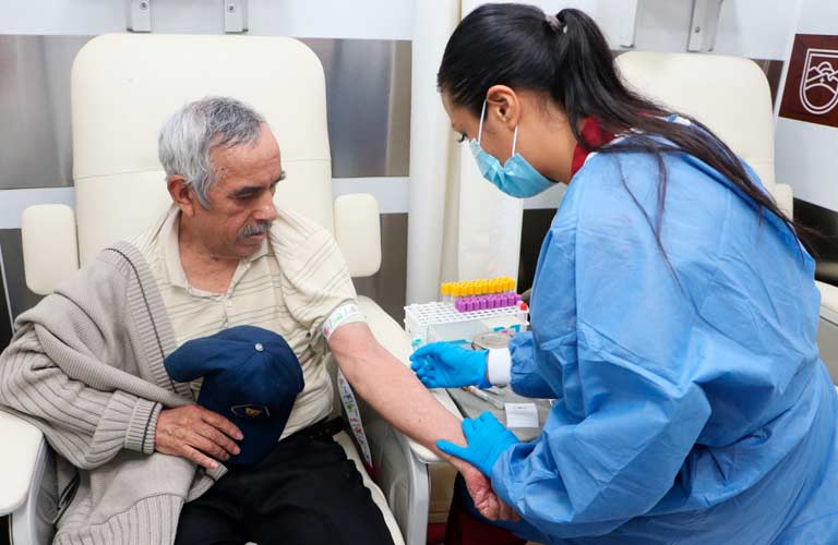 Otorgan Unidades Médicas Móviles del Gobierno de Zacatecas más de 2 mil servicios en Noria de Ángeles
