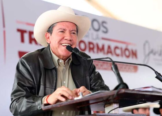 Destaca Gobernador David Monreal 130 mdp en infraestructura y 500 mdp en apoyos sociales, en Villanueva
