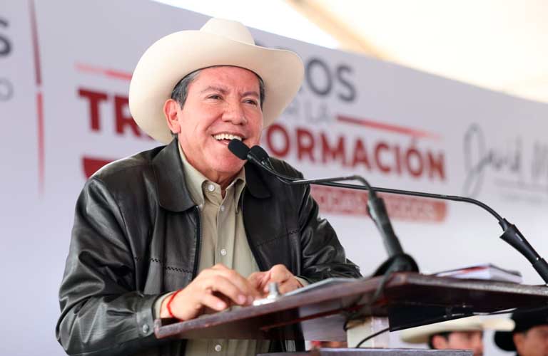 Destaca Gobernador David Monreal 130 mdp en infraestructura y 500 mdp en apoyos sociales, en Villanueva