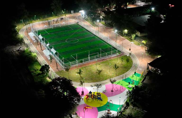 Gobernador del Estado Ricardo Gallardo Cardona lleva el cambio con más de 200 espacios deportivos, recreativos y su mantenimiento.