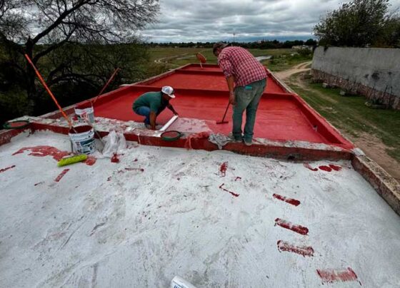Ayuntamiento de Villa de Ramos rehabilita plazas comunitarias en El Zacatón y Salitral de Carrera