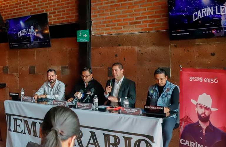 Carín León llegará a Zacatecas con espectáculo en formato 360°