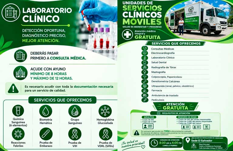 La caravana de la salud llegara a municipio de El Salvador