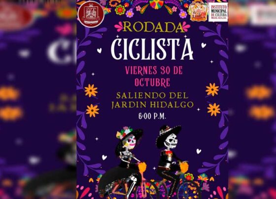 Rodada Ciclista de Día de Muertos en Miguel Auza convoca a las familias este viernes