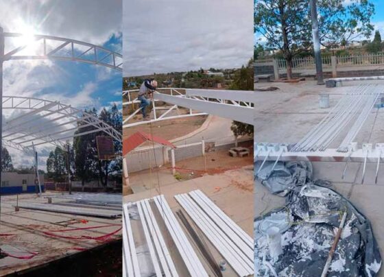 Villa de Ramos consolida infraestructura social: Gobierno del Prof. Erick Espino techa la primaria de San Cipriano