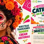 Cinthia Segovia Colunga invita a participar en el Concurso de Catrinas y celebra las tradiciones del Día de Muertos en Cedral