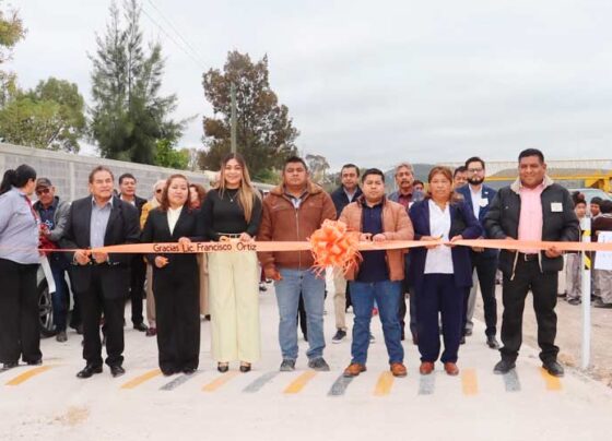 Gobierno de Mexquitic celebra el 50 aniversario de la Secundaria Técnica 18 con nueva obra de infraestructura