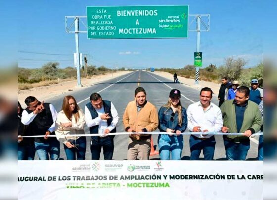 El Gobernador Ricardo Gallardo anuncia más de mil 200 mdp para carreteras del Altiplano