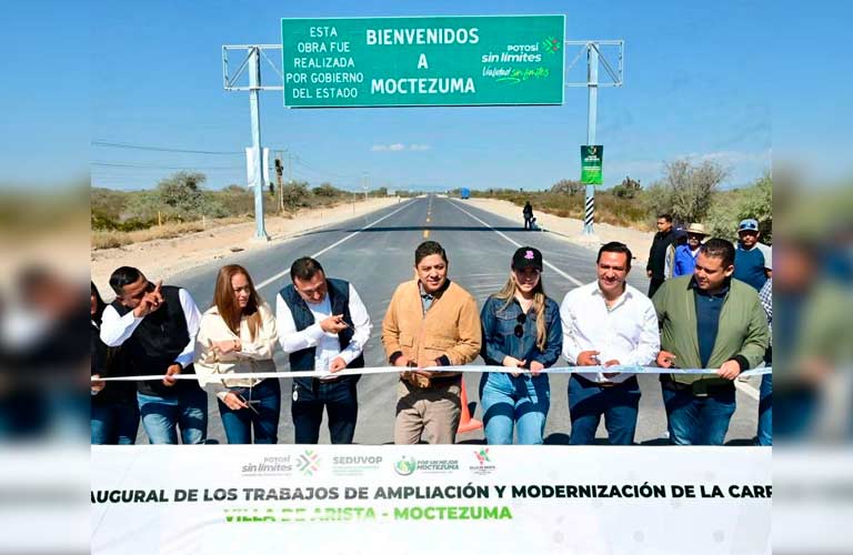 El Gobernador Ricardo Gallardo anuncia más de mil 200 mdp para carreteras del Altiplano